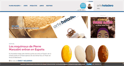 Desktop Screenshot of heladeria.com